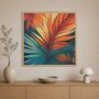 Wallity Pintura Decorativa en Lienzo Enmarcada 80 x 80 cm